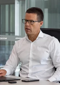 Civium commercial director in meeting