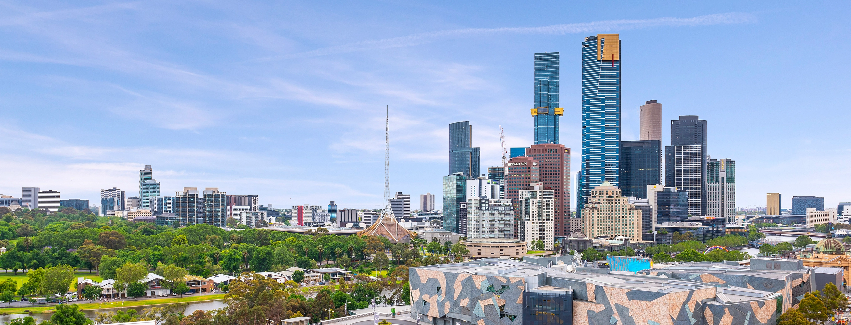 Scenic view of Melbourne